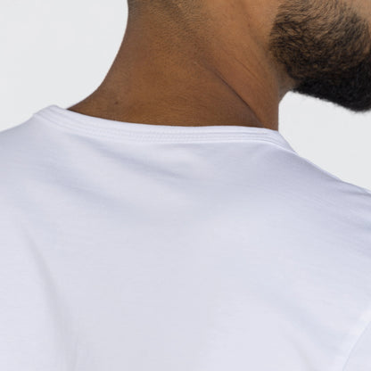 minimalist collar cotton shirt